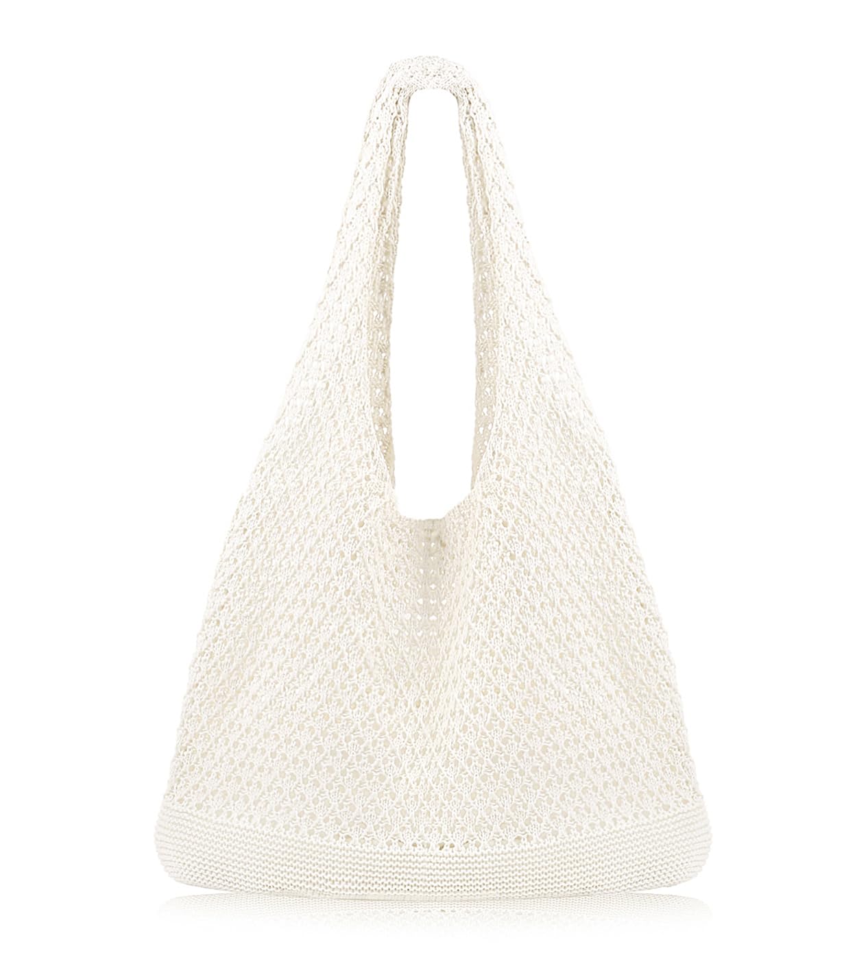 Crochet Mesh Beach Tote Bag