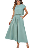Top and Skirt Matching Set