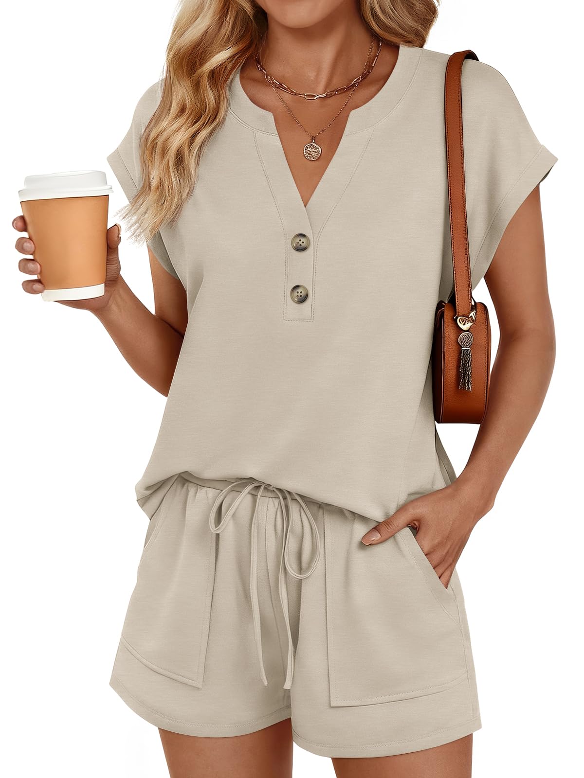 Casual Summer Shorts Set