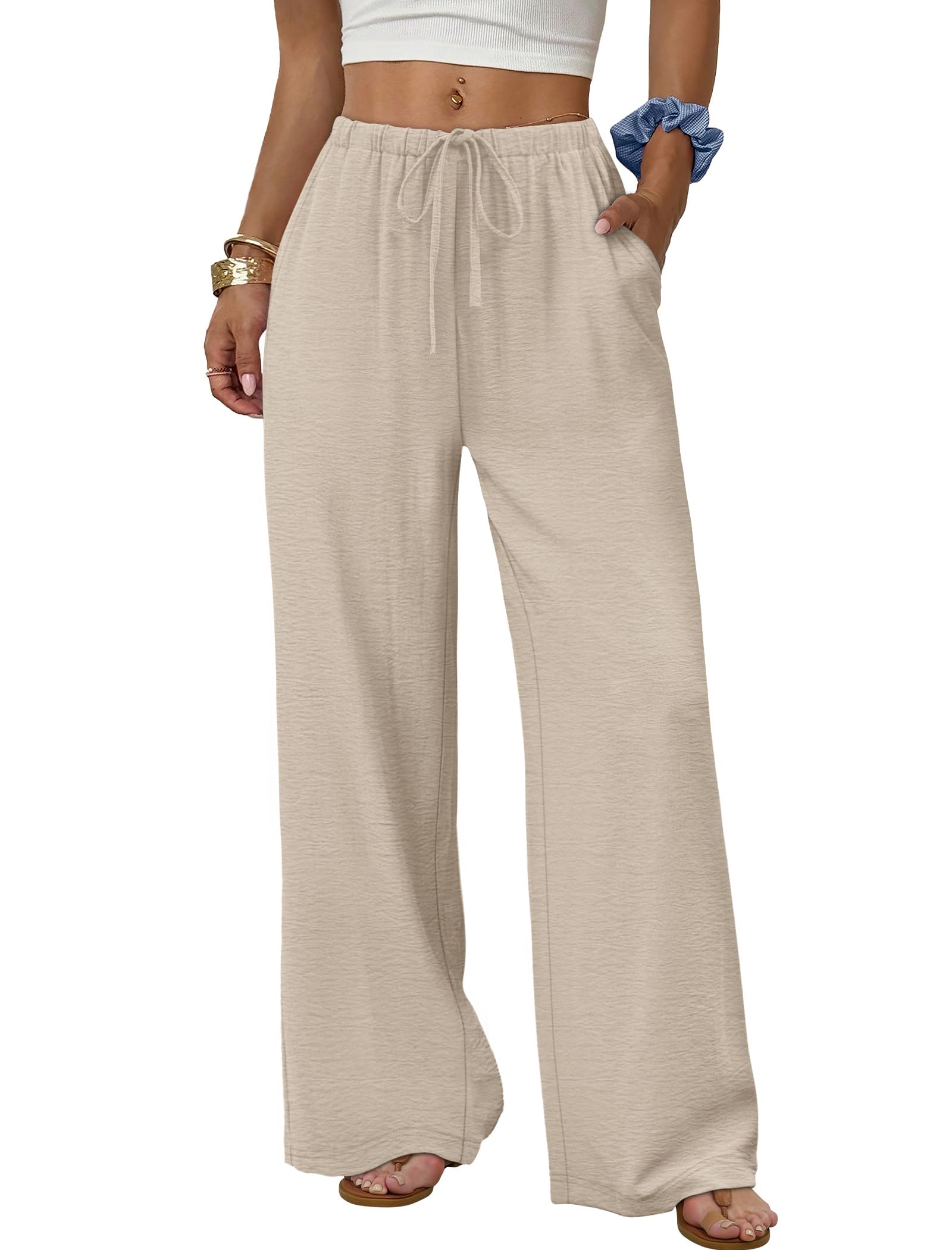 Wide-Leg Palazzo Pants
