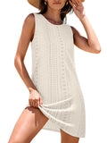 Crochet Swim Cover-Up Dress
