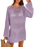 Crochet Swim Cover-Up Dress