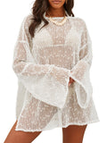 Sheer Kaftan Beach Cover-Up