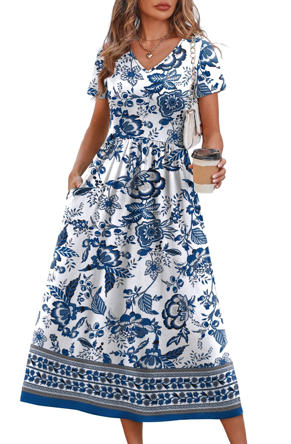 Midi Dress for Summer Vacation