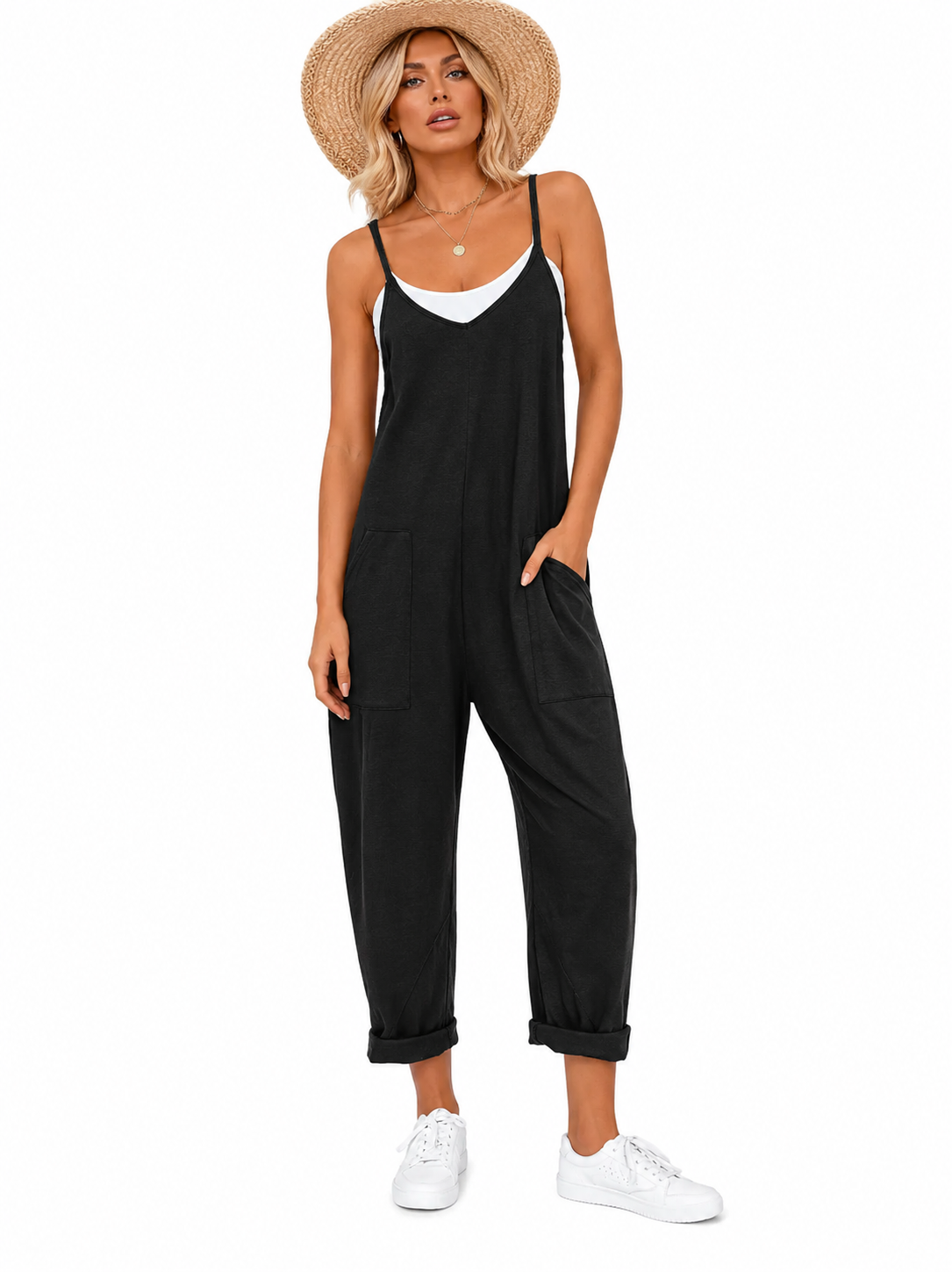 Nola Sleeveless Resort Jumpsuit