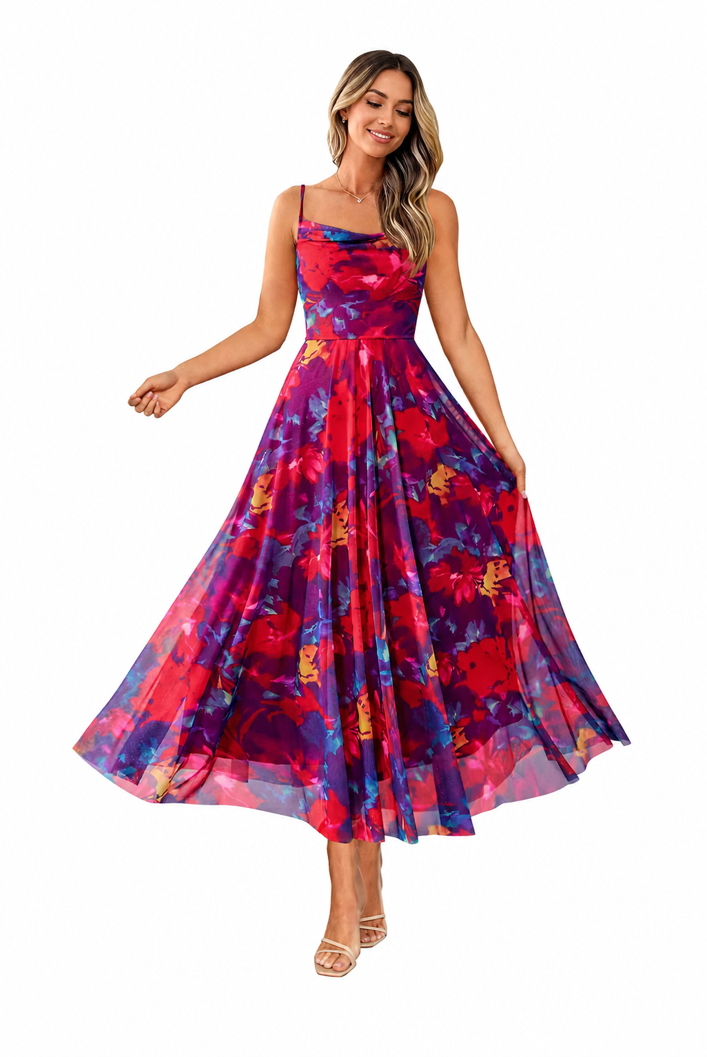 Monica Floral Maxi Dress
