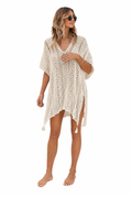 Lucia Crochet Beach Cover-Up