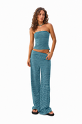 Lyra Wide-Leg Pants Set