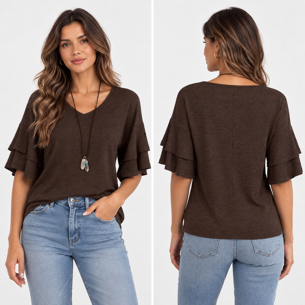 Noa V-Neck Blouse