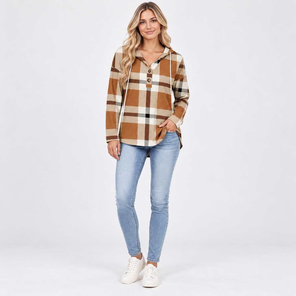 Nora V-Neck Sweatshirt