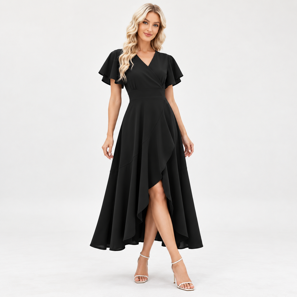 Maya V-Neck Dress
