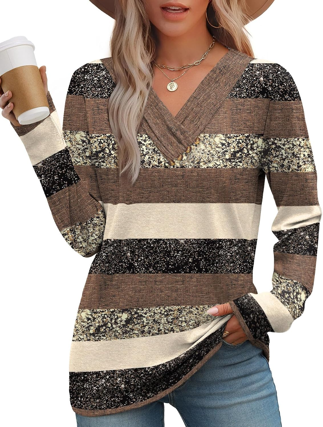 Scarlet Button-Down Blouse