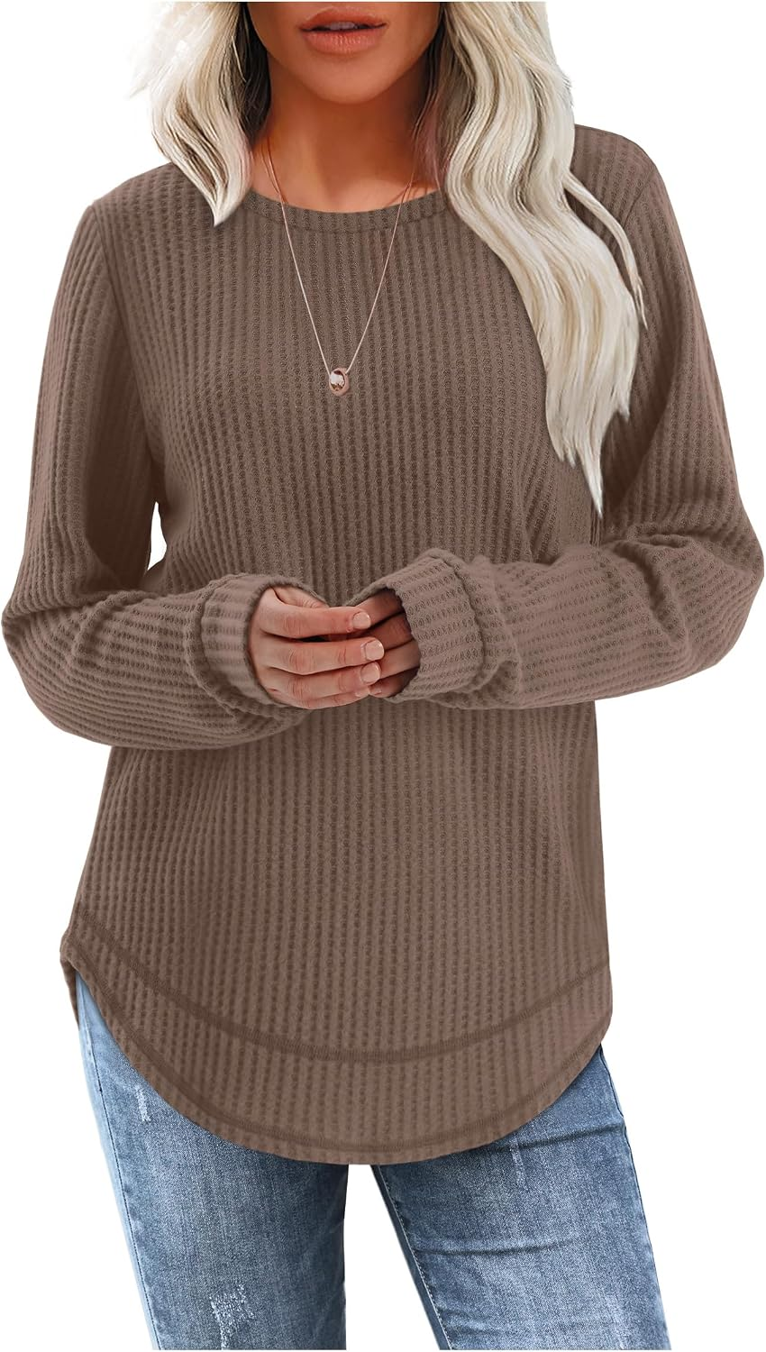Estelle Waffle Sweater